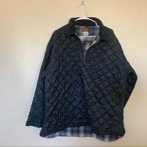 faded Glory Quarter-zip  sweatshirt